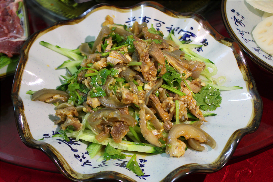 凉拌羊头肉